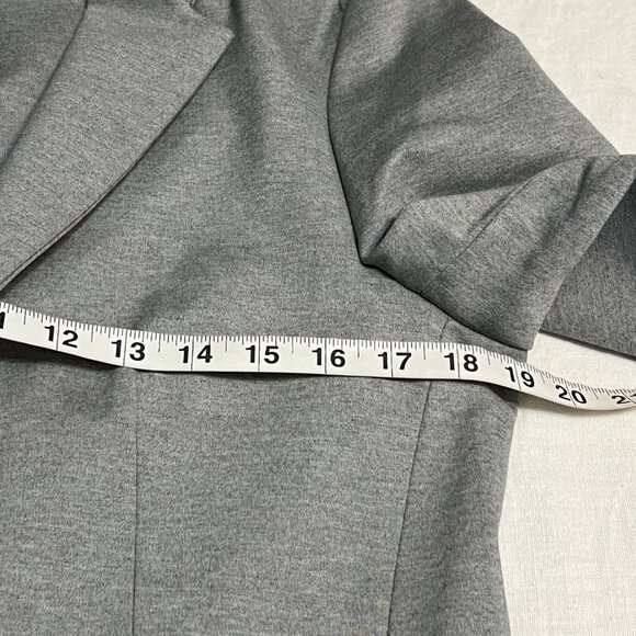 Zara Men's Blazer Gray Two Button Size Small /38R Sport Coat - Picture 7 of 11